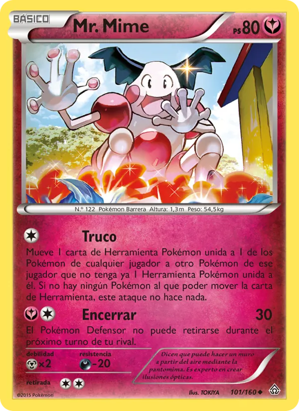 Mr. Mime Duelos Primigenios 101/160