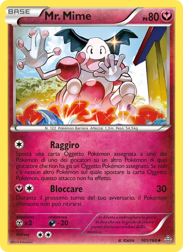 Mr. Mime Scontro Primordiale 101/160