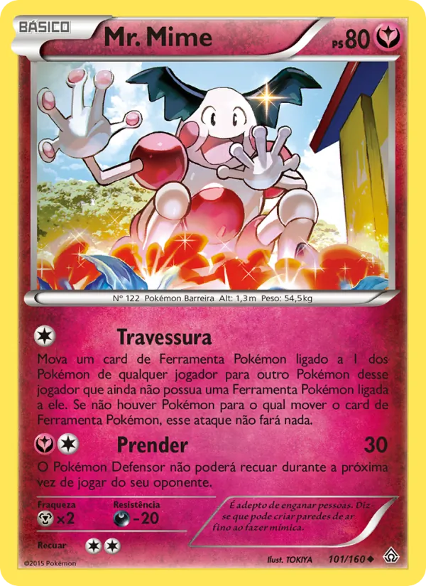 Mr. Mime Conflito Primitivo 101/160