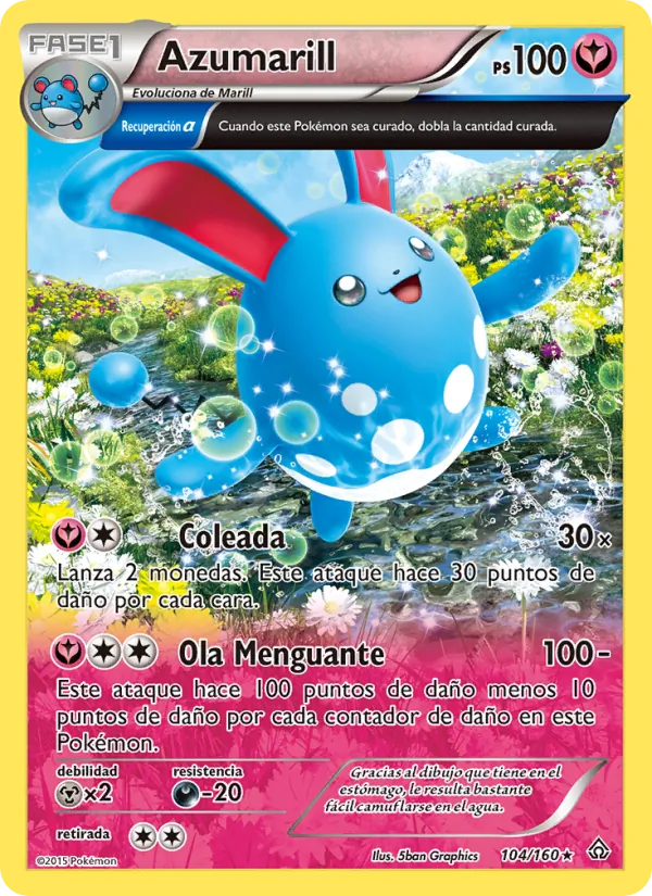 Azumarill Duelos Primigenios 104/160