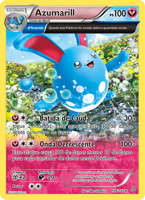 Azumarill Conflito Primitivo 104/160