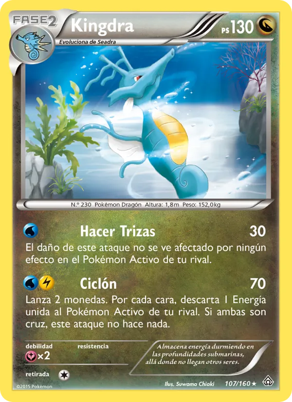 Kingdra Duelos Primigenios 107/160