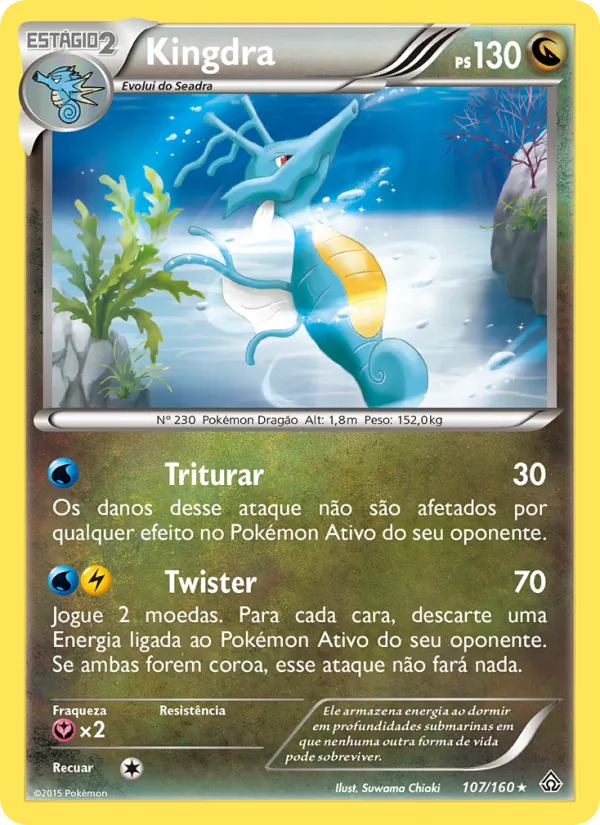 Kingdra Conflito Primitivo 107/160