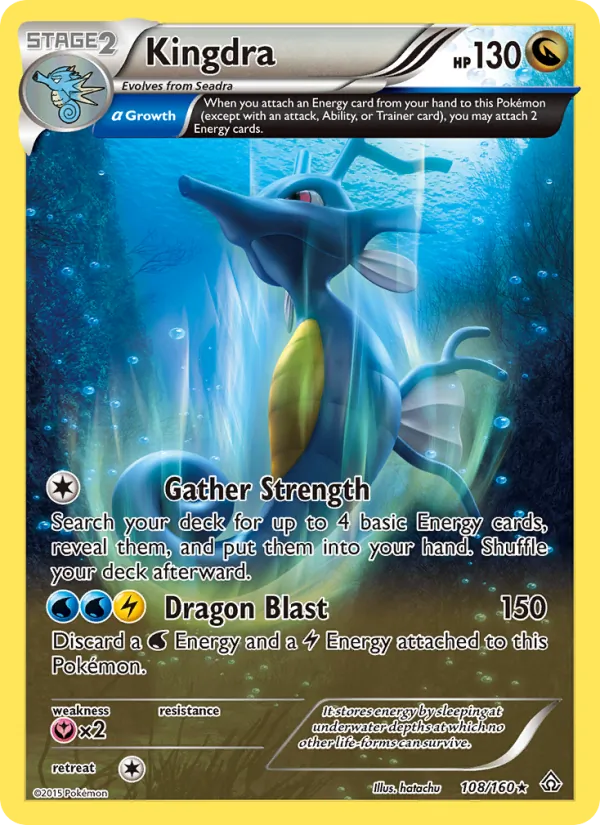 Kingdra Primal Clash 108/160