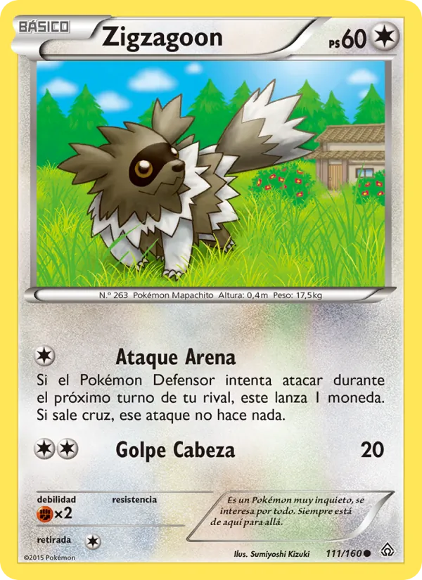 Zigzagoon Duelos Primigenios 111/160