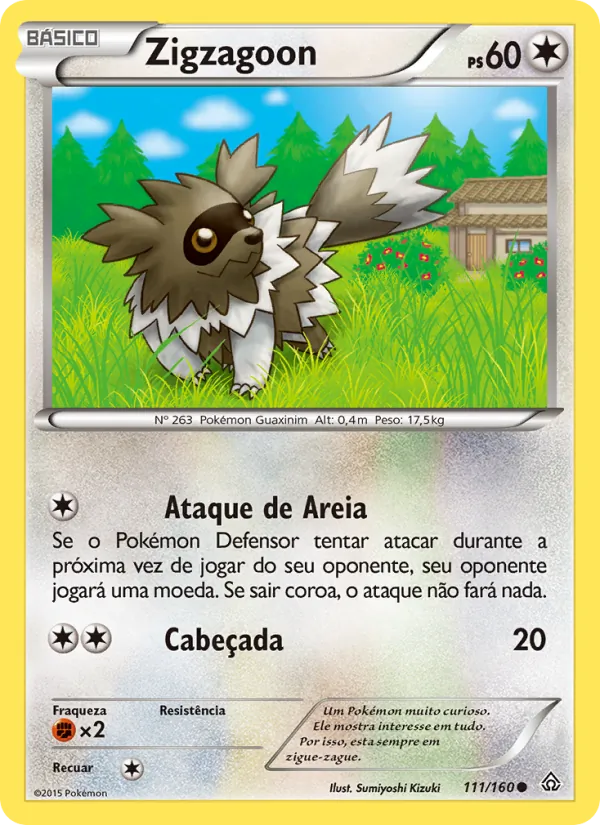 Zigzagoon Conflito Primitivo 111/160