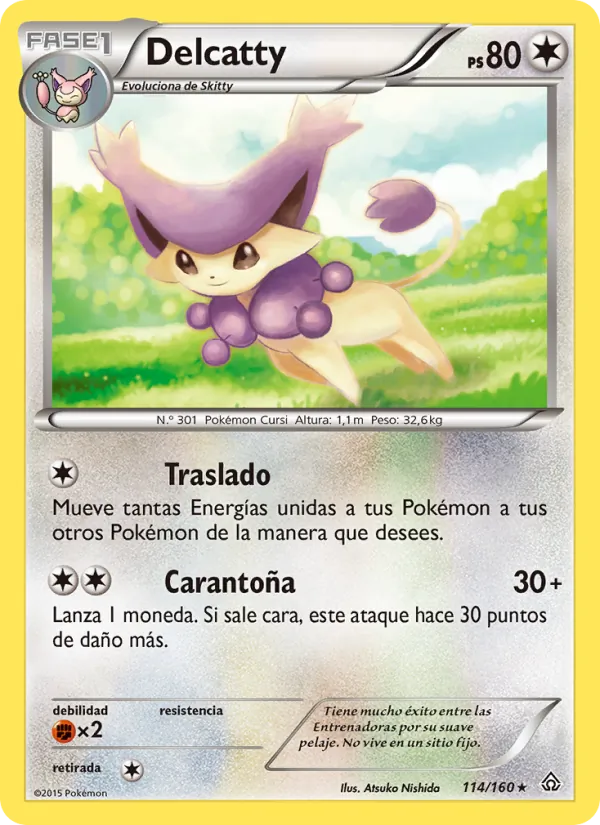 Delcatty Duelos Primigenios 114/160
