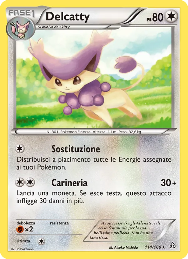 Delcatty Scontro Primordiale 114/160