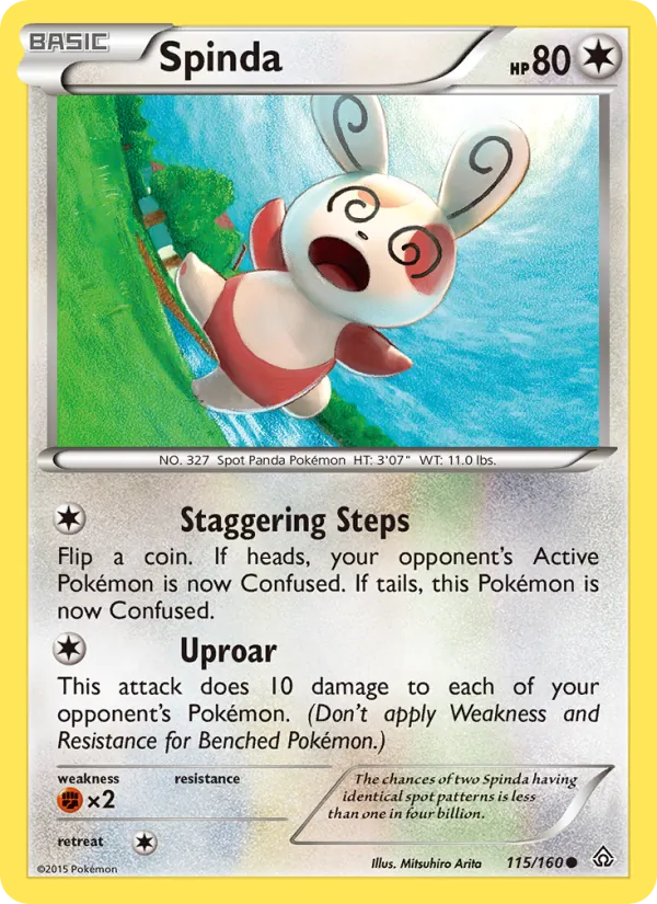 Spinda Primal Clash 115/160