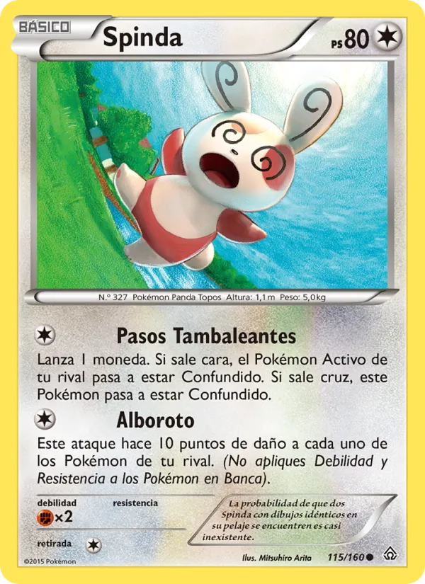 Spinda Duelos Primigenios 115/160