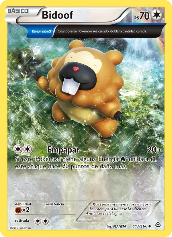 Bidoof Duelos Primigenios 117/160