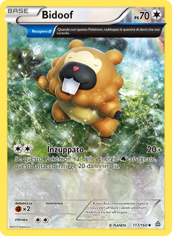 Bidoof Scontro Primordiale 117/160