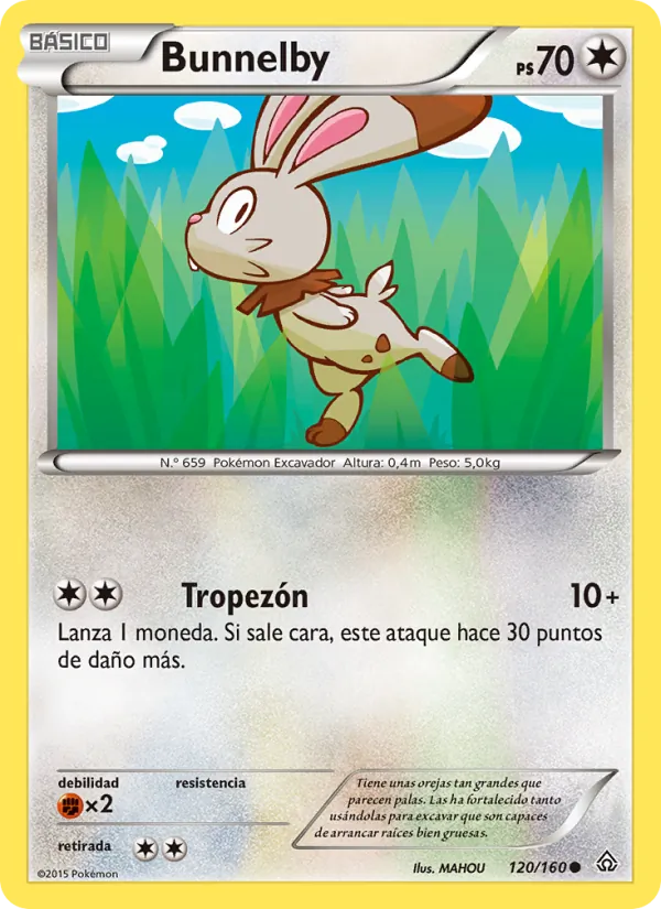 Bunnelby Duelos Primigenios 120/160
