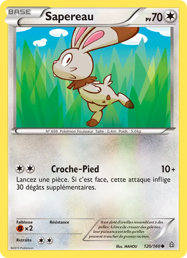 Sapereau Primo-Choc 120/160
