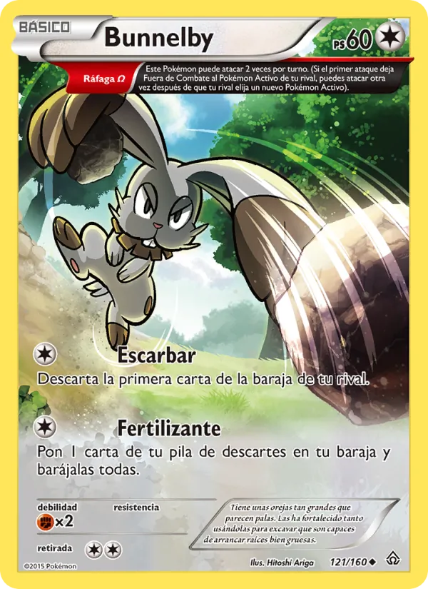 Bunnelby Duelos Primigenios 121/160