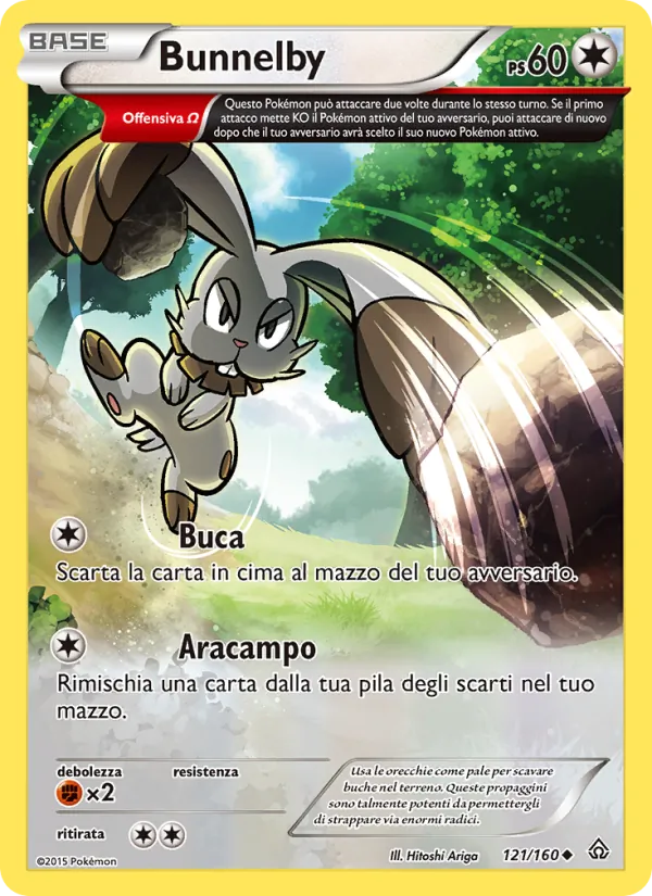 Bunnelby Scontro Primordiale 121/160