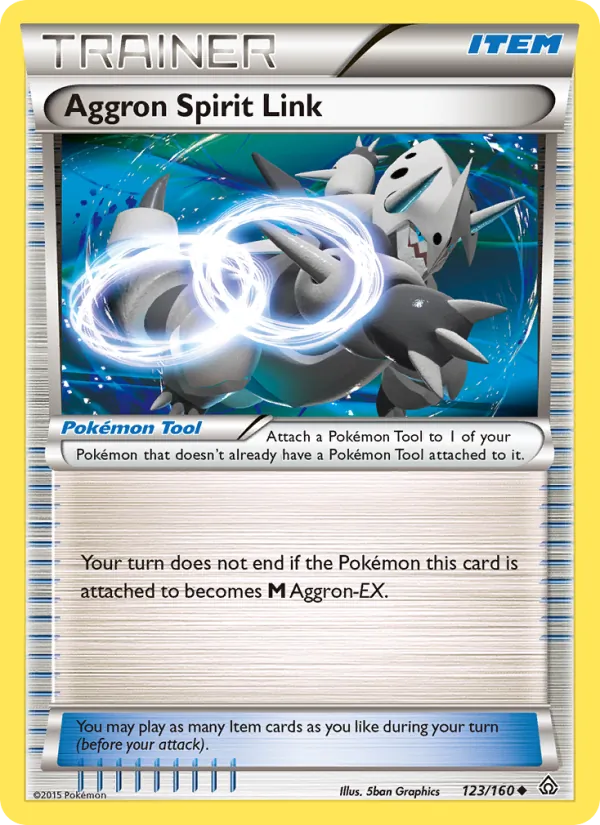 Aggron Spirit Link Primal Clash 123/160