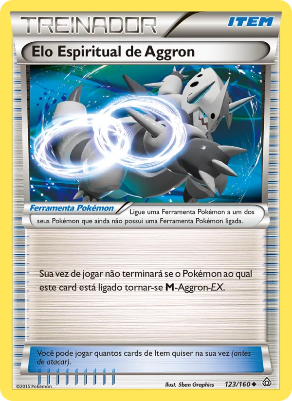 Elo Espiritual de Aggron Conflito Primitivo 123/160
