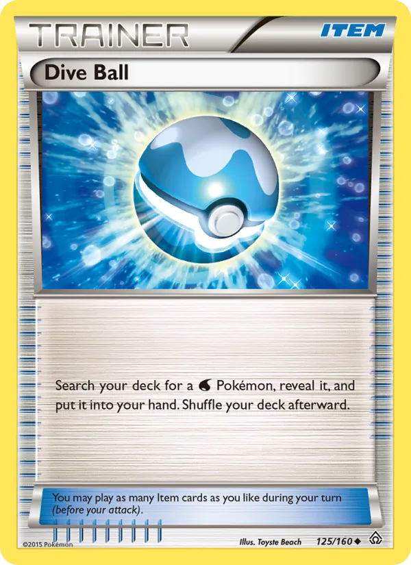 Dive Ball Primal Clash 125/160