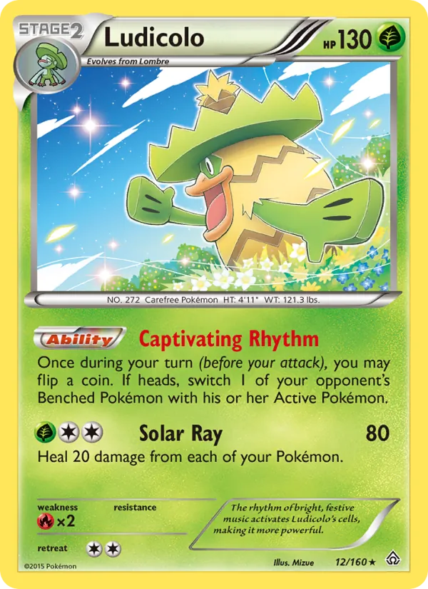 Ludicolo Primal Clash 12/160