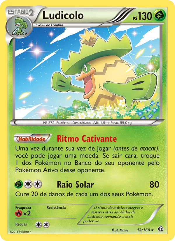 Ludicolo Conflito Primitivo 12/160