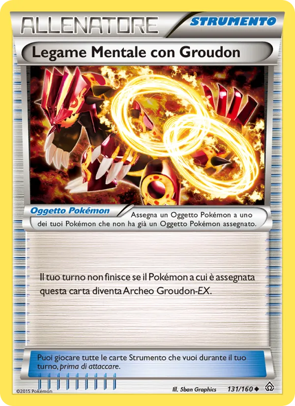 Legame Mentale con Groudon Scontro Primordiale 131/160