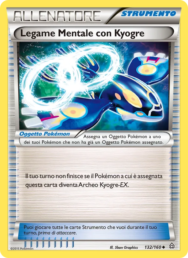 Legame Mentale con Kyogre Scontro Primordiale 132/160