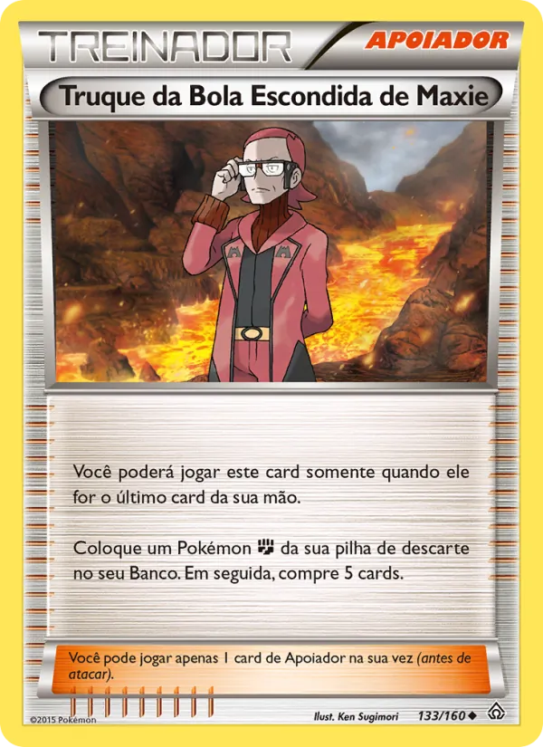 Truque da Bola Escondida de Maxie Conflito Primitivo 133/160