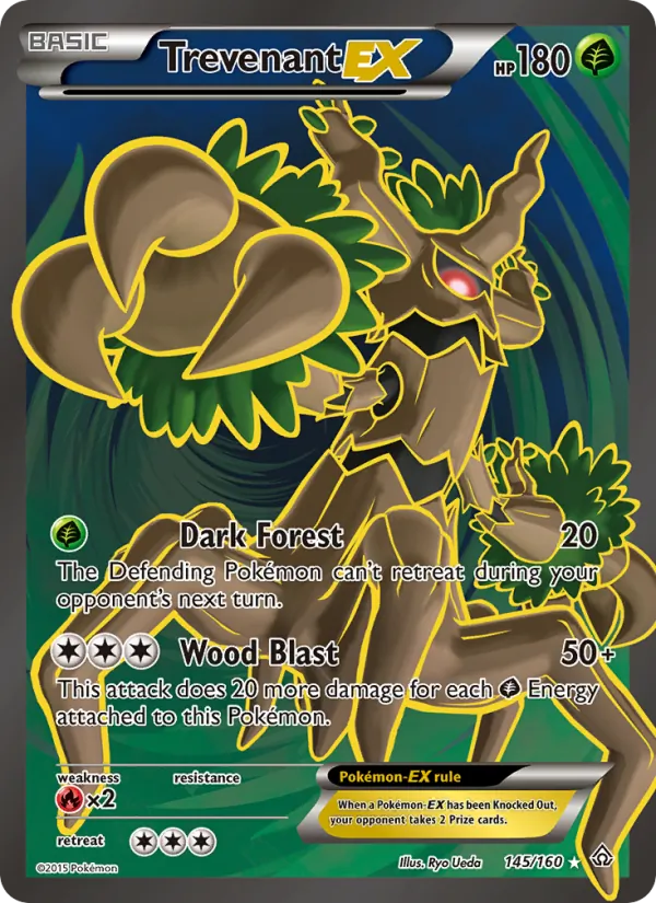 Trevenant EX Primal Clash 145/160