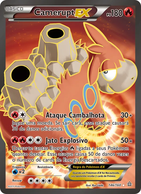 Camerupt EX Conflito Primitivo 146/160