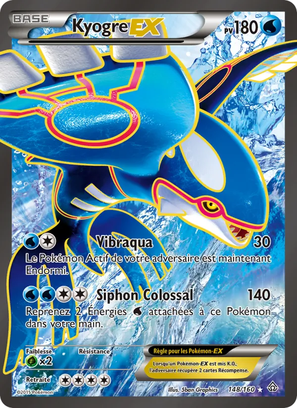 Kyogre EX Primo-Choc 148/160