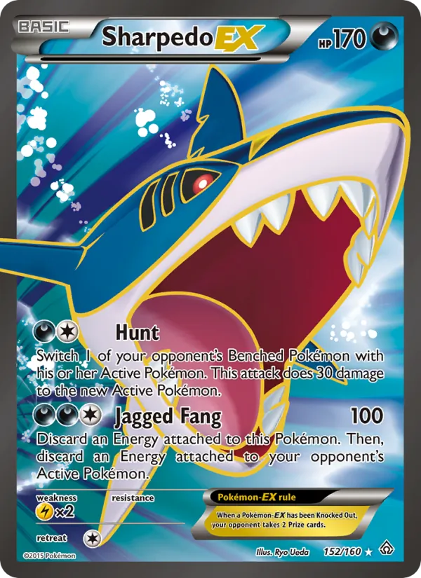 Sharpedo EX Primal Clash 152/160