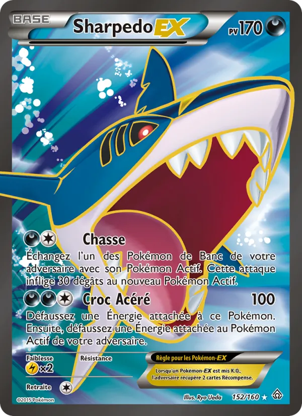 Sharpedo EX Primo-Choc 152/160