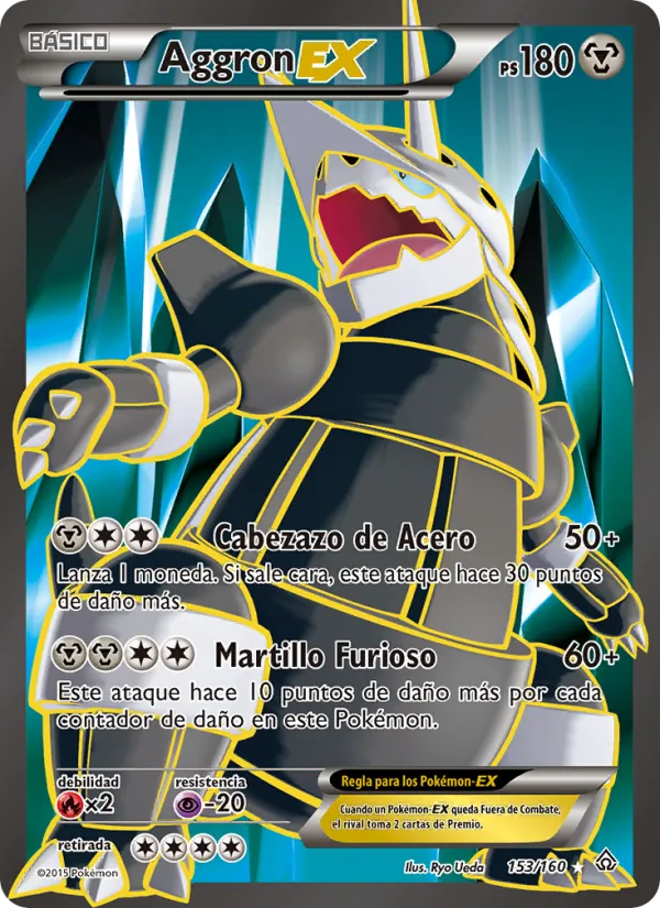 Aggron EX Duelos Primigenios 153/160