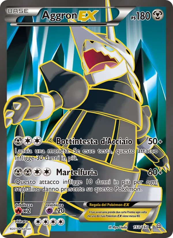 Aggron EX Scontro Primordiale 153/160