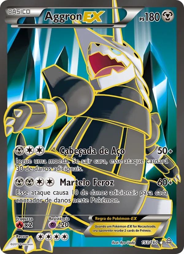 Aggron EX Conflito Primitivo 153/160