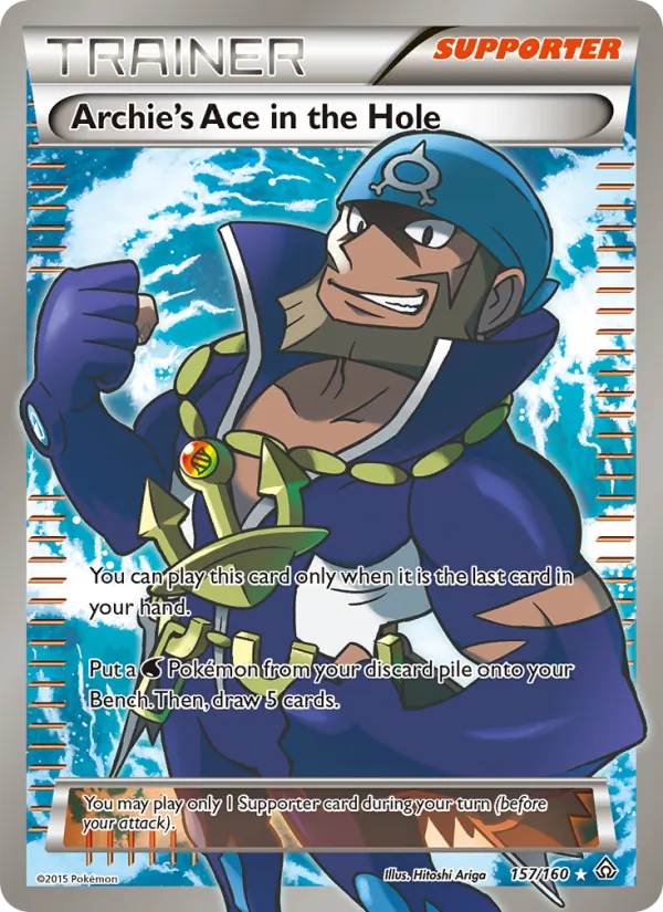 Archie's Ace in the Hole Primal Clash 157/160