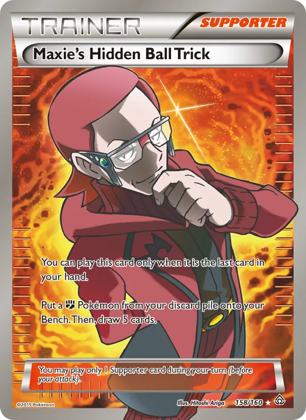 Maxie's Hidden Ball Trick Primal Clash 158/160
