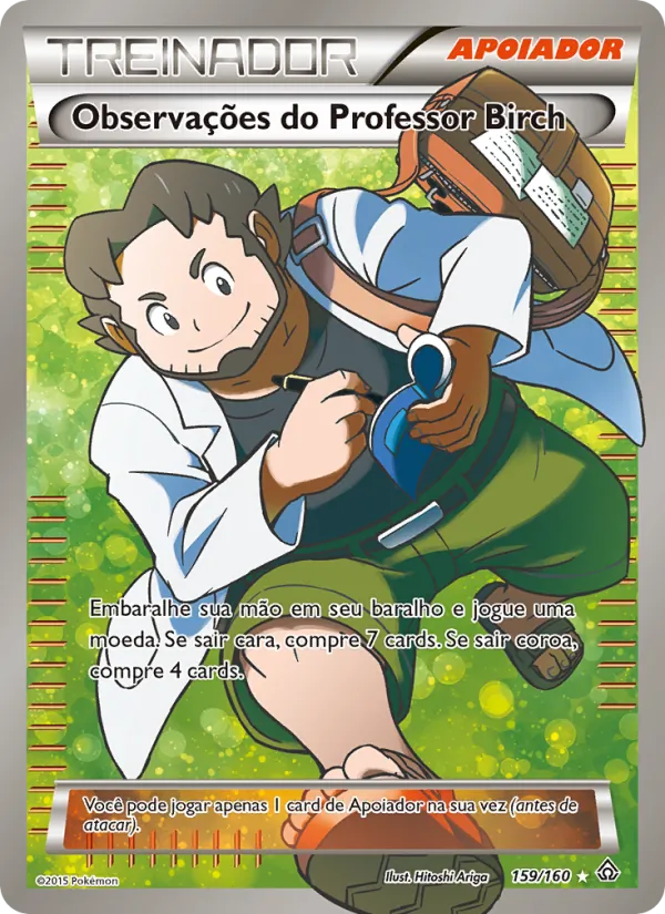 Observações do Professor Birch Conflito Primitivo 159/160