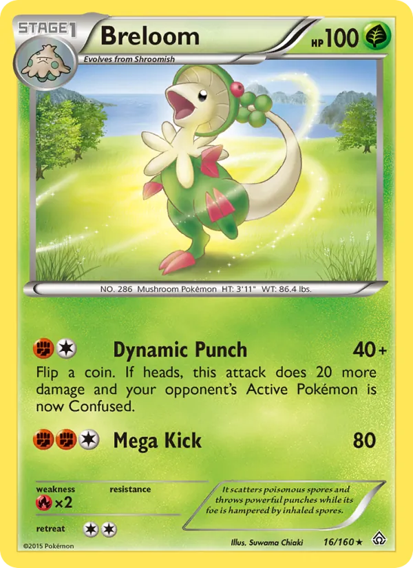 Breloom Primal Clash 16/160