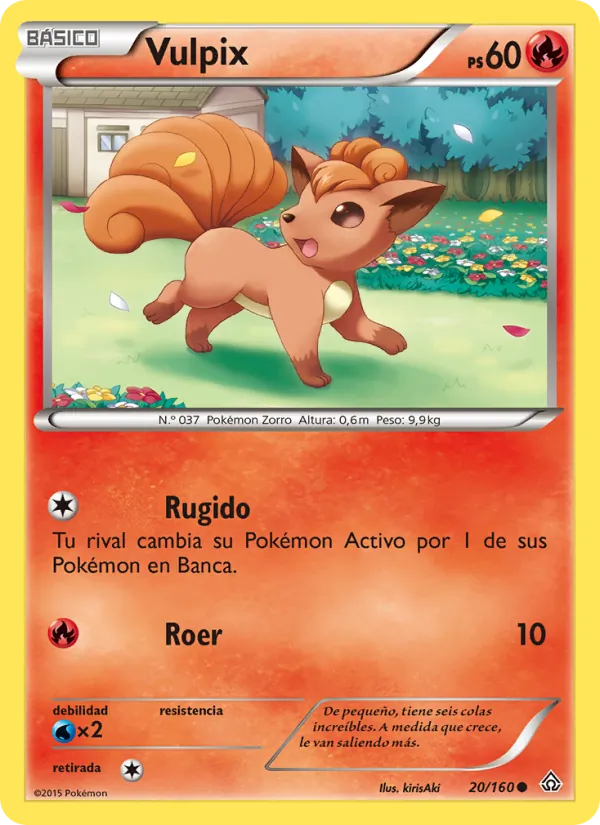 Vulpix Duelos Primigenios 20/160