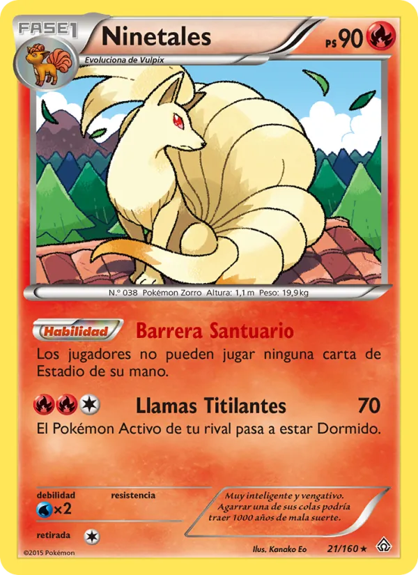 Ninetales Duelos Primigenios 21/160