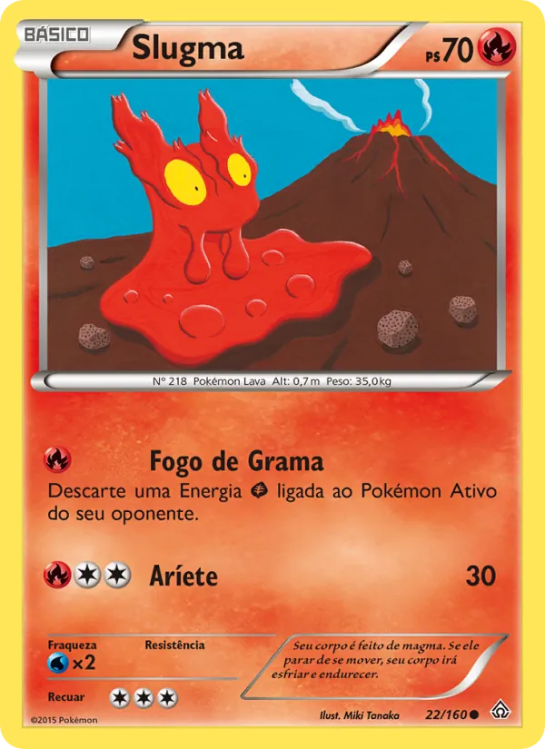 Slugma Conflito Primitivo 22/160