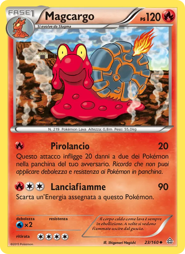 Magcargo Scontro Primordiale 23/160
