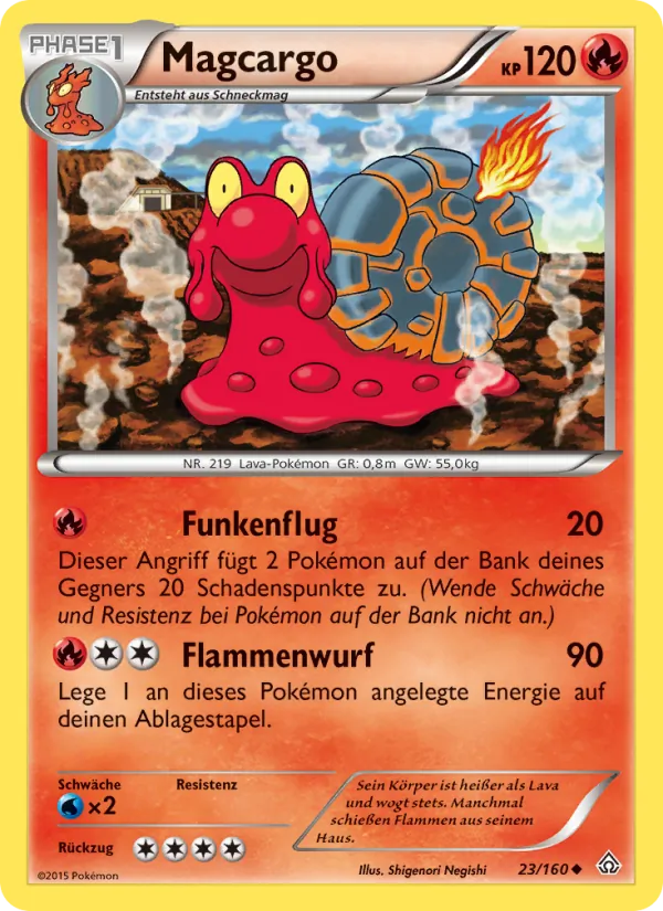 Magcargo Protoshock 23/160
