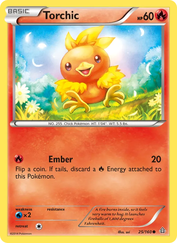 Torchic Primal Clash 25/160