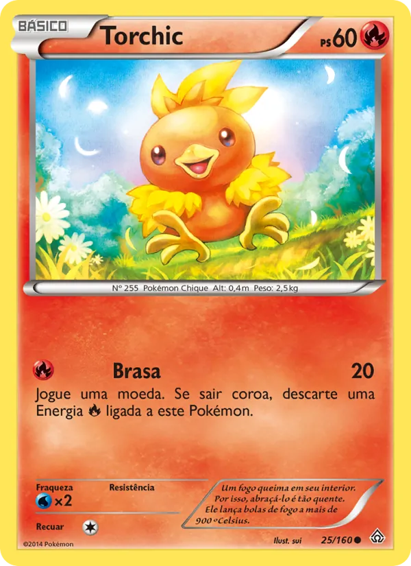 Torchic Conflito Primitivo 25/160