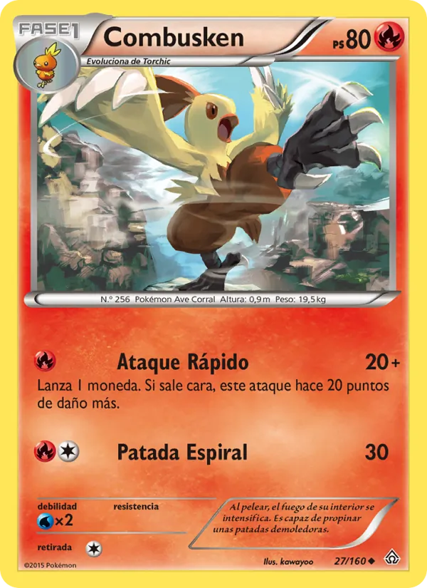 Combusken Duelos Primigenios 27/160