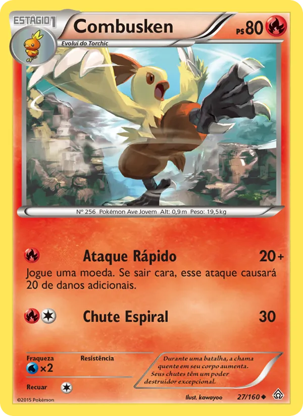 Combusken Conflito Primitivo 27/160