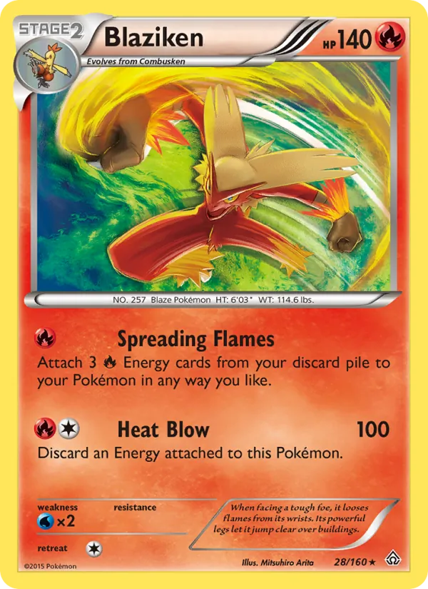 Blaziken Primal Clash 28/160
